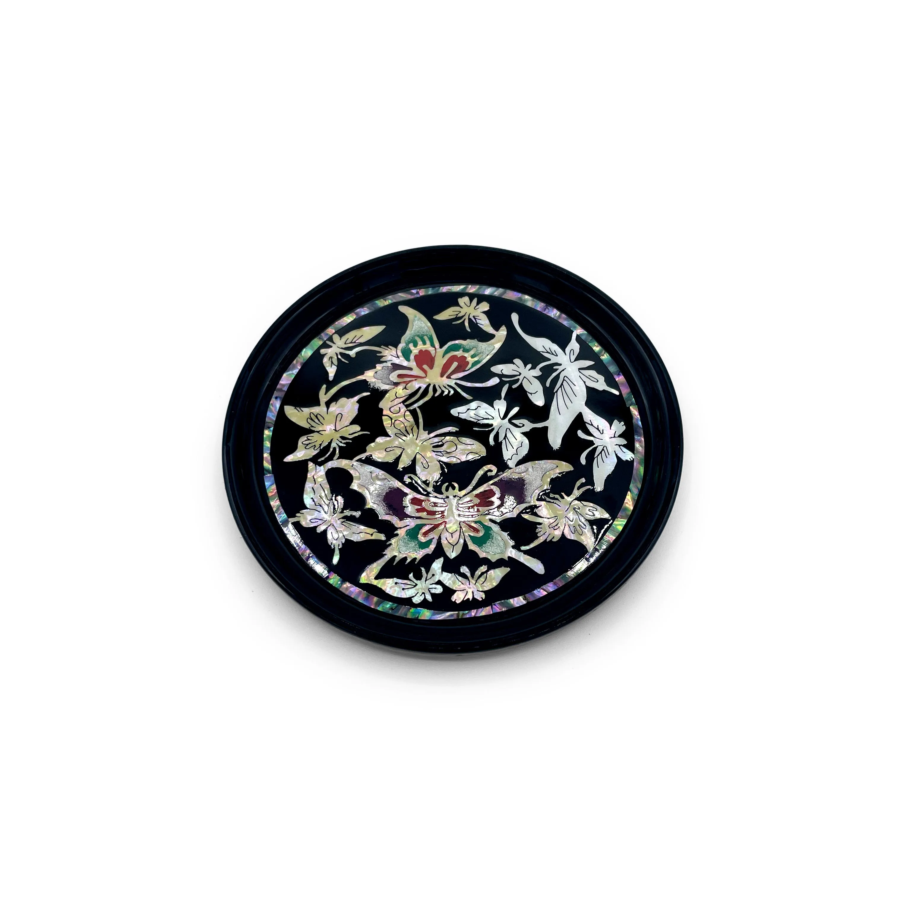 Butterfly Kaleidoscope Coasters Set of Four