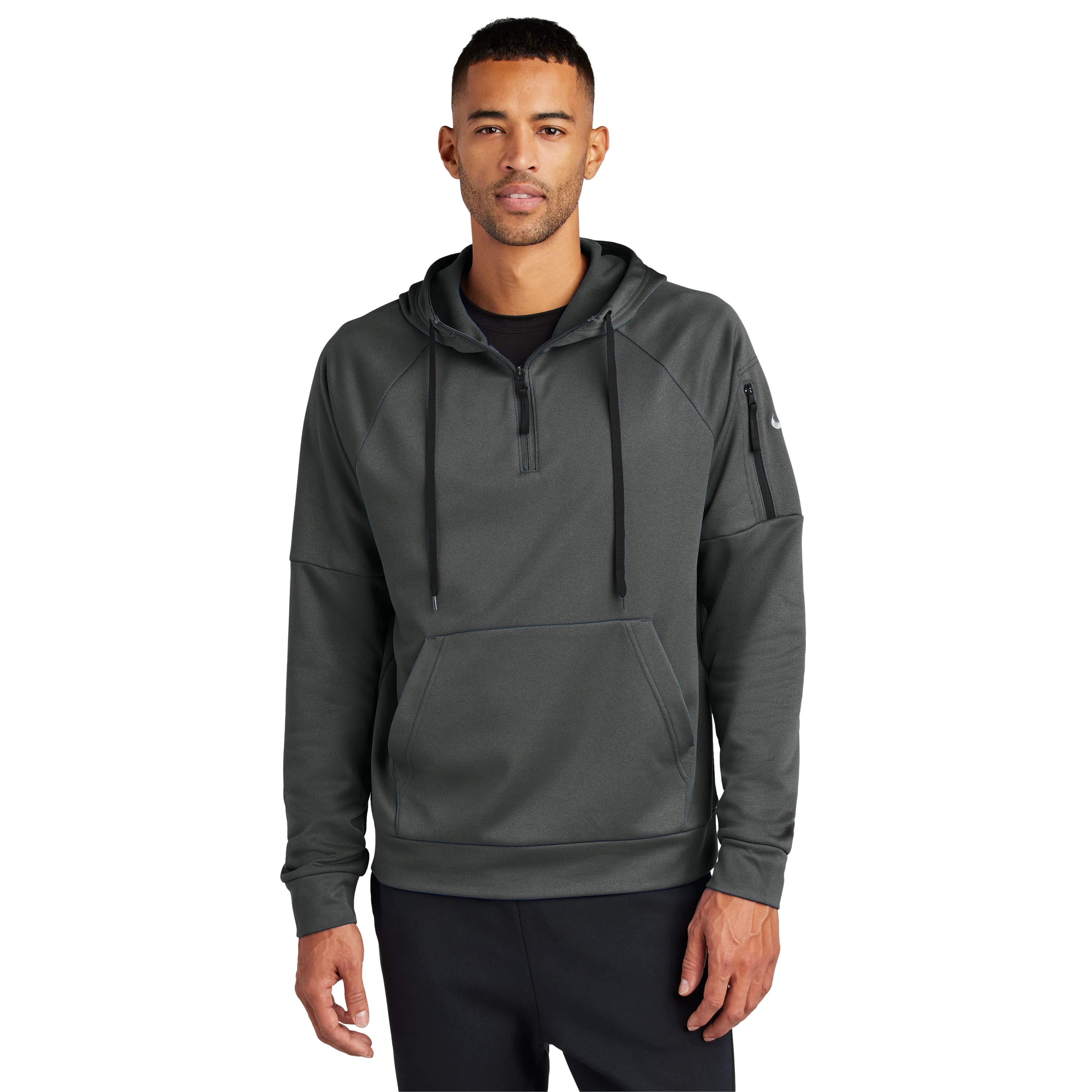C2425 Thema-FIT Pocket 1/4-Zip Fleece Hoodie