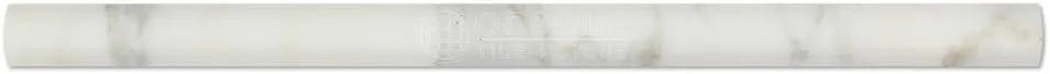 Calacatta Gold (Italian Calcutta) Marble 3/4 X 12 Bullnose Liner, Polished