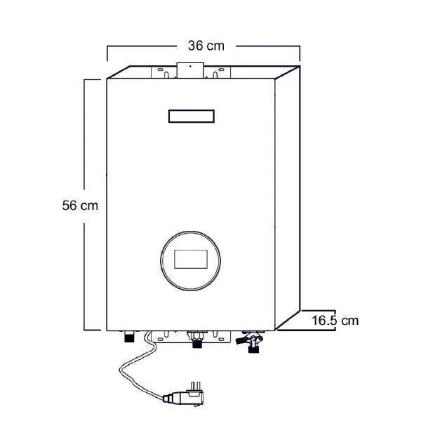 Calentador De Agua a Gas 17L