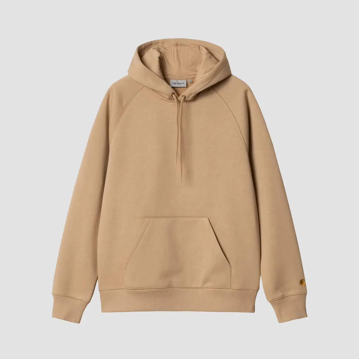 Carhartt WIP Chase Sweat Pullover Hoodie Dusty H Brown/Gold