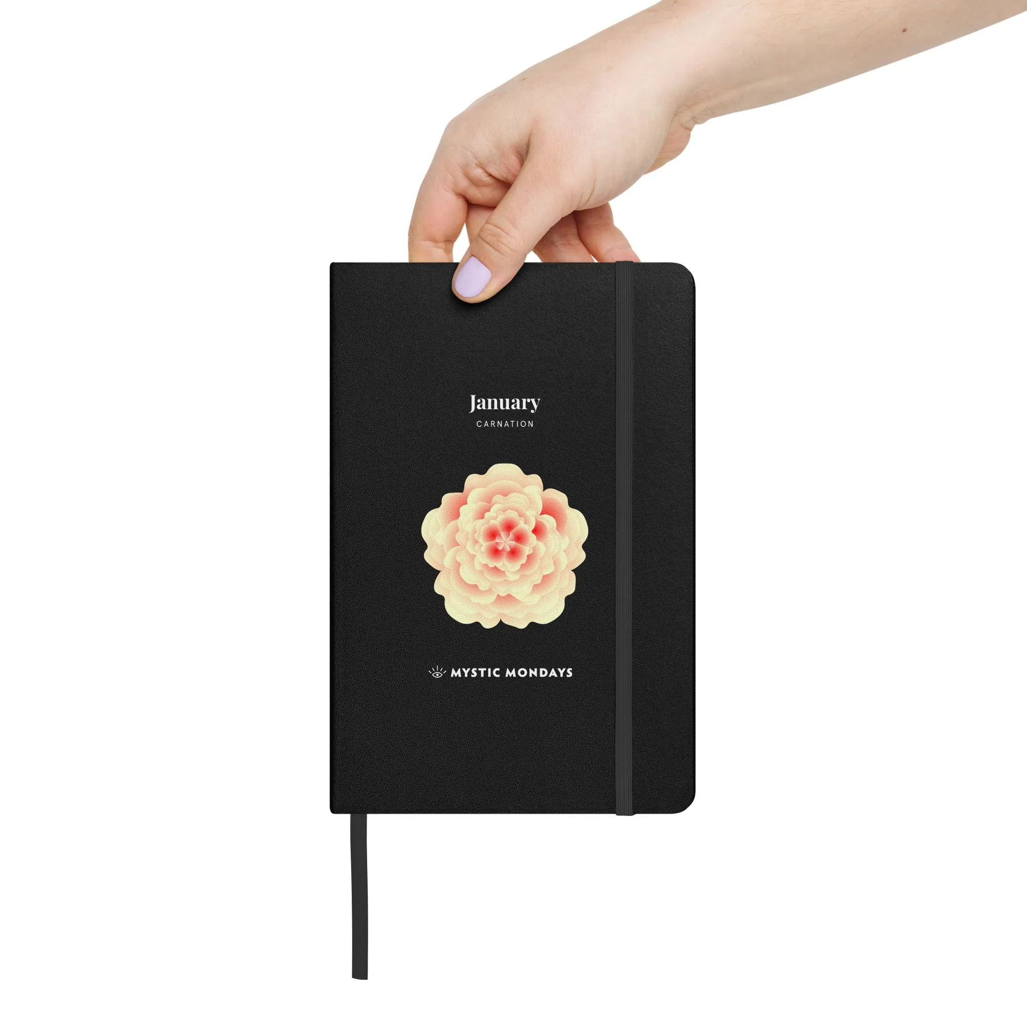 Carnation Hardcover Journal