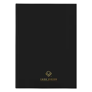 Cash Vision Hardcover Journal - Black
