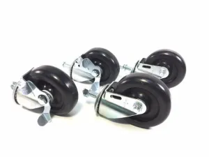 Casters for Density Weighing Table, Set of 4 (2-Locking)