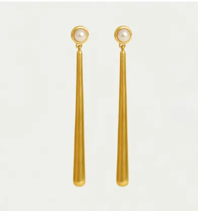 Catalina Long Drop Earrings 1013