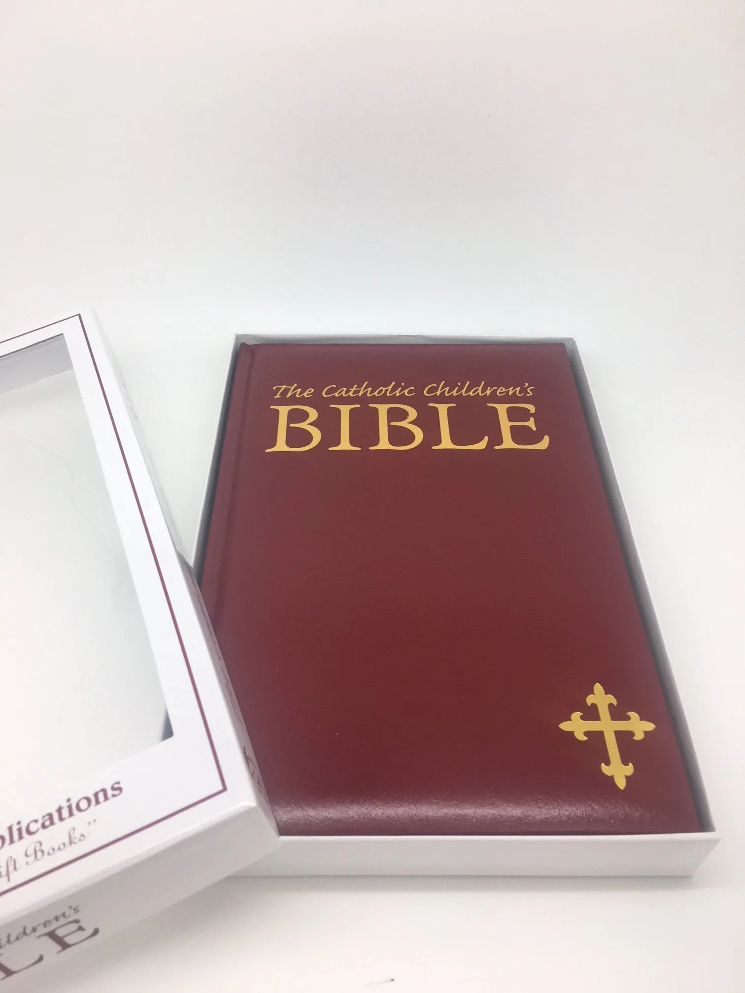Catholic Children's Bible Maroon Gift Edition