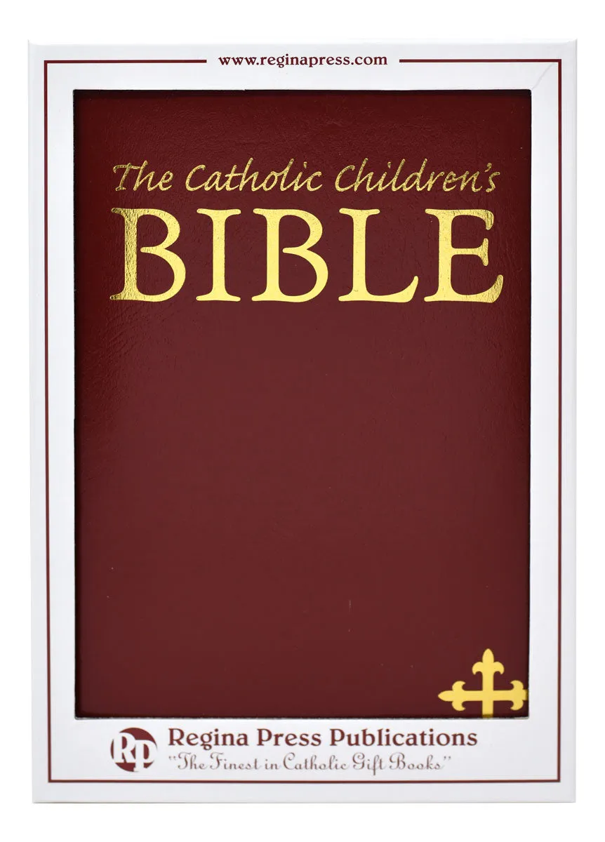 Catholic Children's Bible Maroon Gift Edition