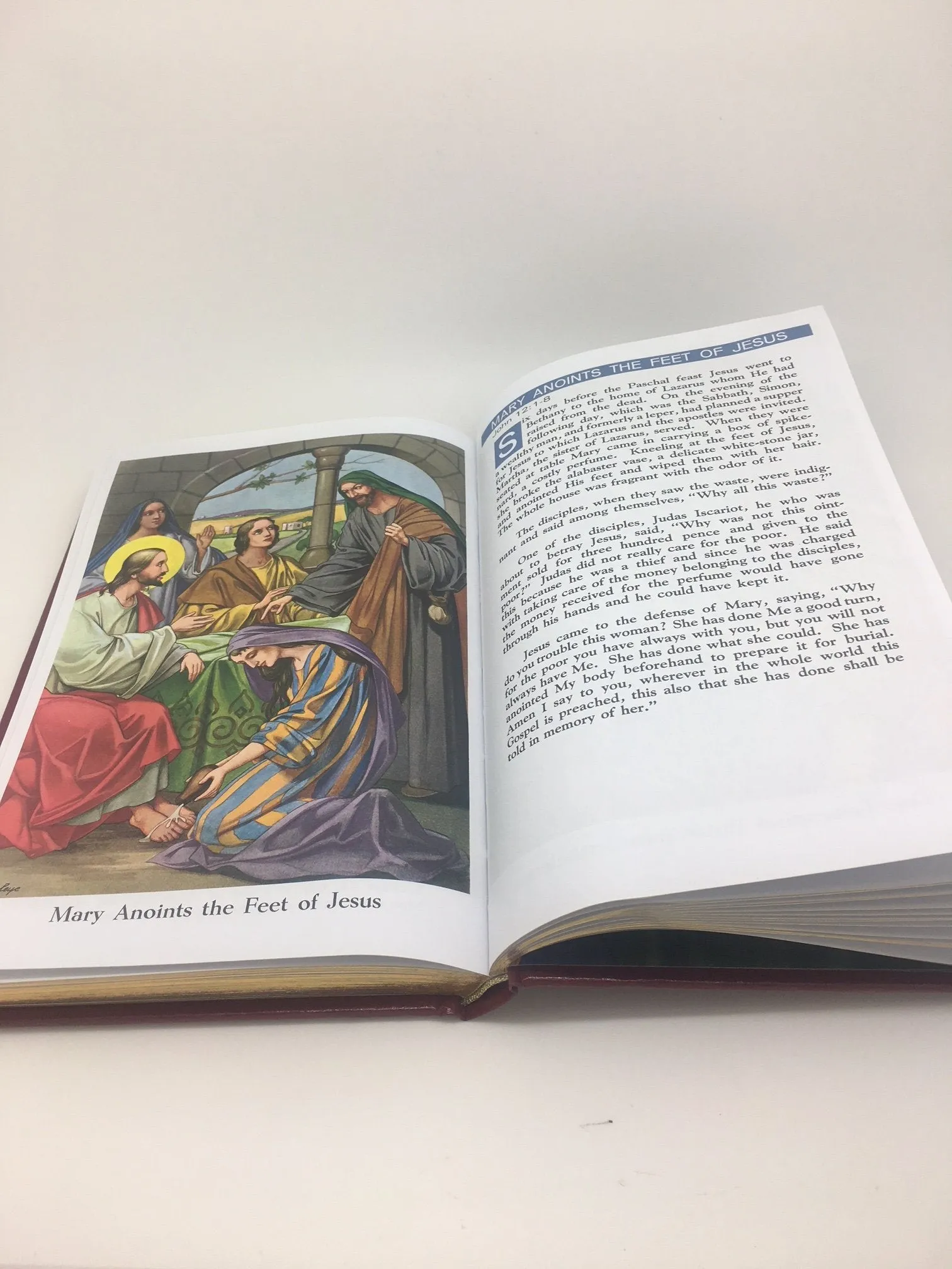 Catholic Children's Bible Maroon Gift Edition