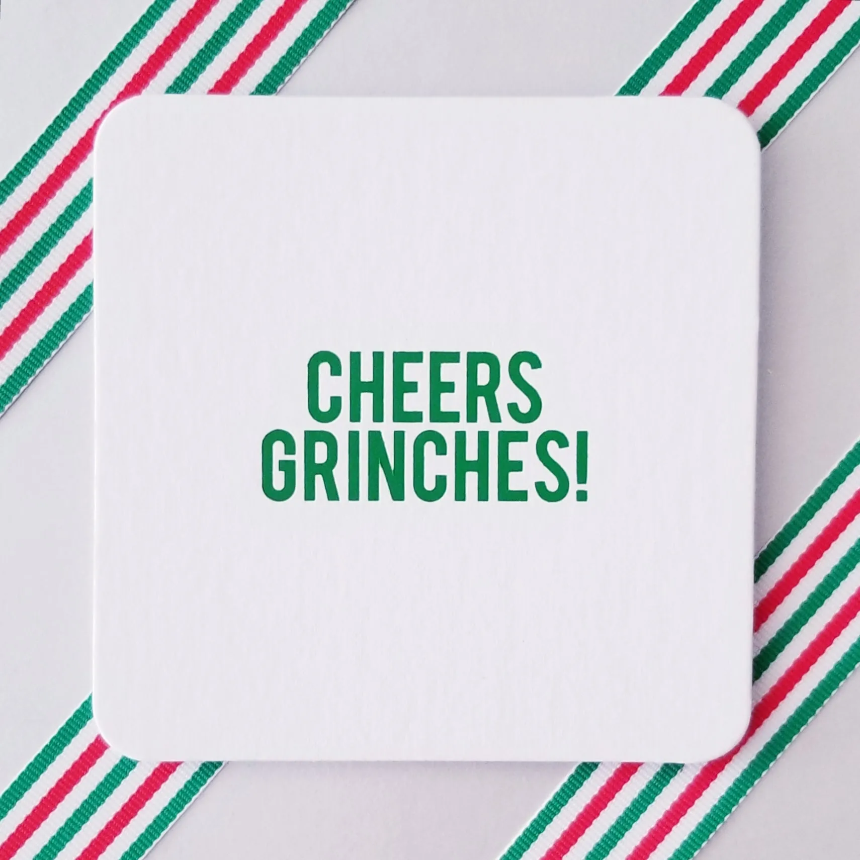 Cheers Grinches Coasters