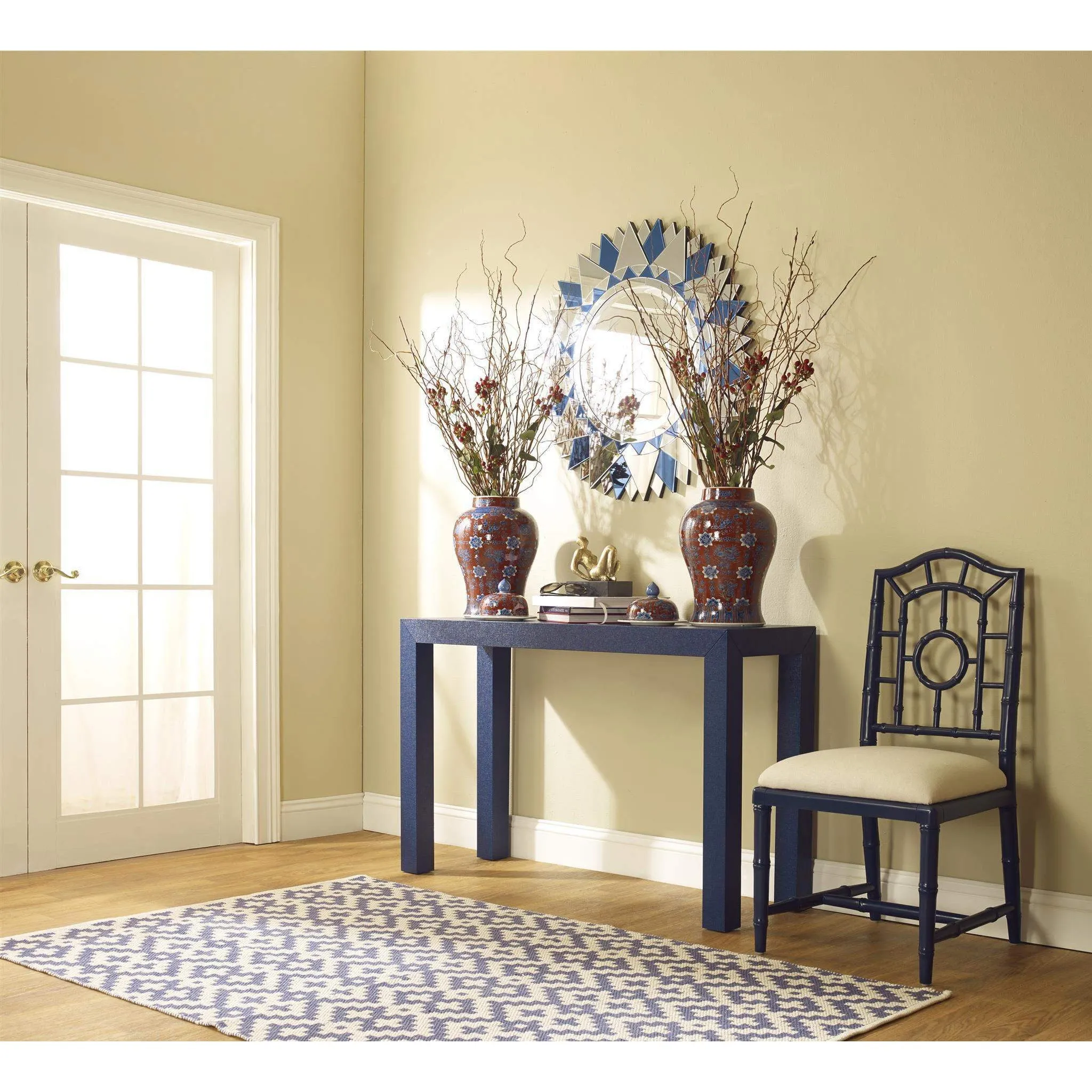 Chloe Side Chair / Deep Sea Blue