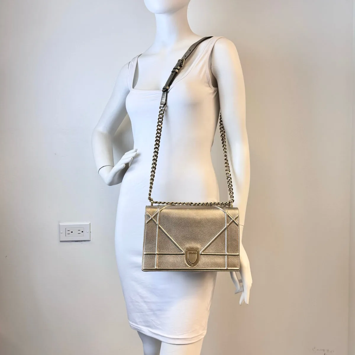 Christian Dior Medium Diorama Flap Bag