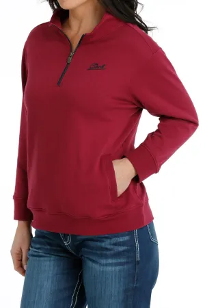 CINCH LADIES 1/4 LIGHT WEIGHT PULL OVER