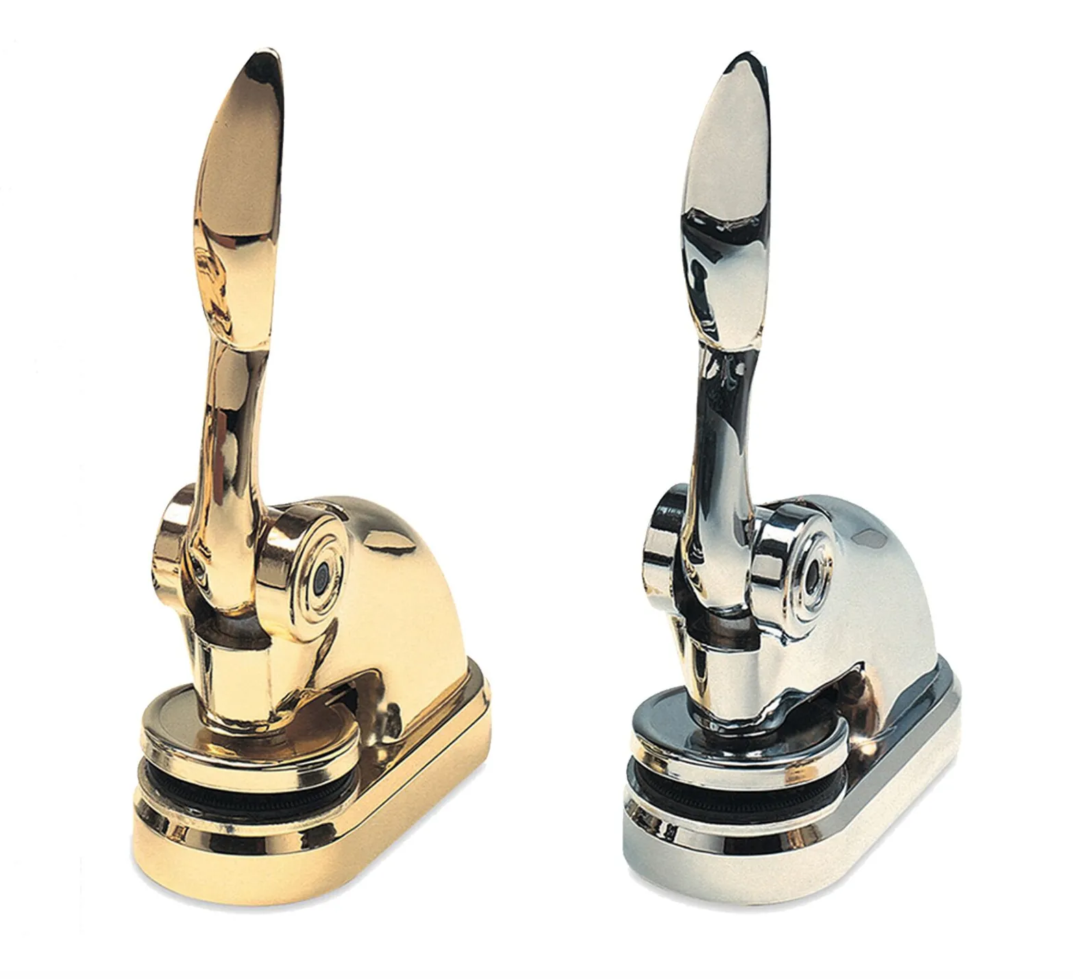 Cipher Deluxe Monogram Round Self-Inking Stamper or Embosser