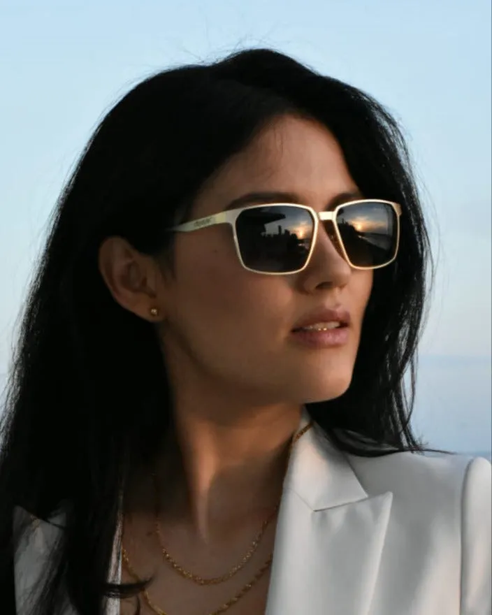 CityStyle™ Solar Aviator - Brushed Gold