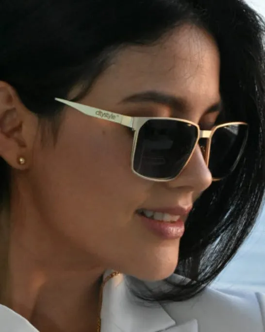 CityStyle™ Solar Aviator - Brushed Gold