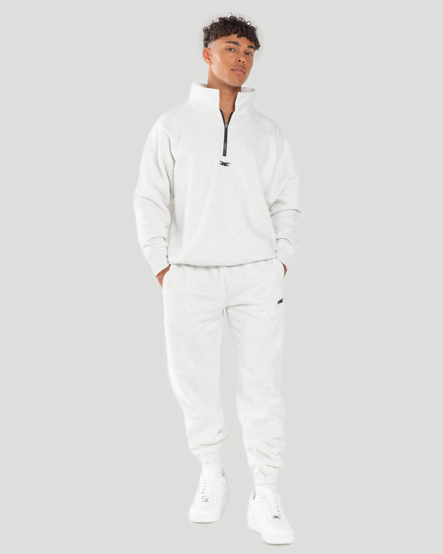 Classic 1/4 Zip - Polar Grey