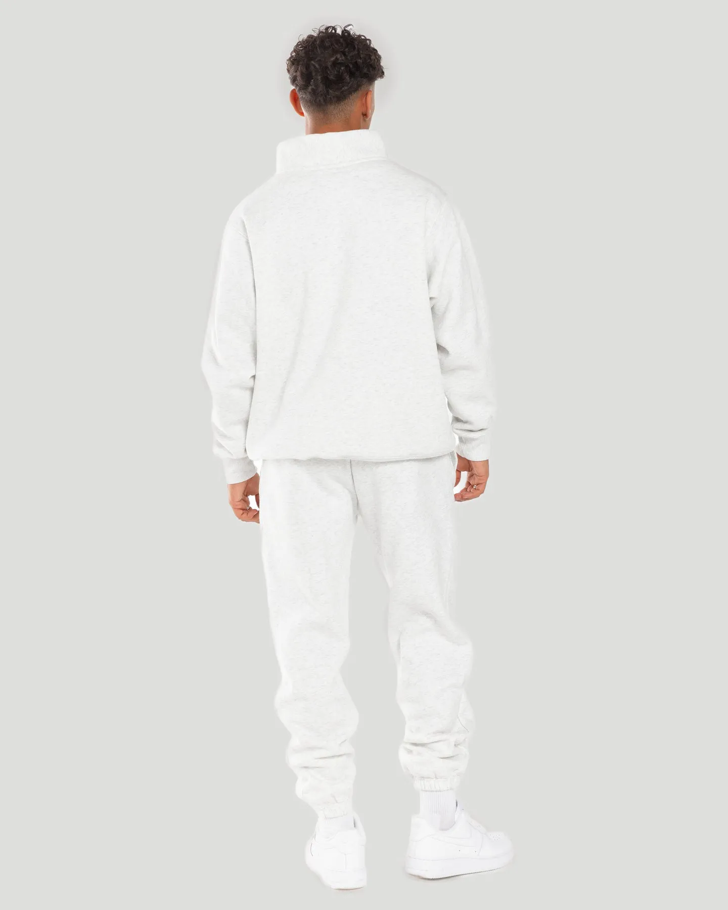 Classic 1/4 Zip - Polar Grey