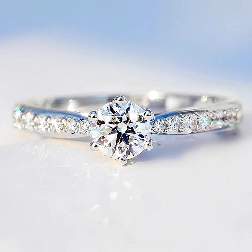 Classic 6 Prong Lab-Grown Diamond Engagement Ring