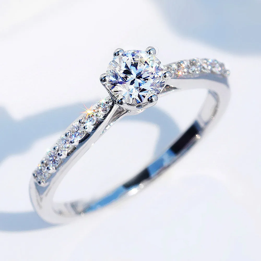 Classic 6 Prong Lab-Grown Diamond Engagement Ring