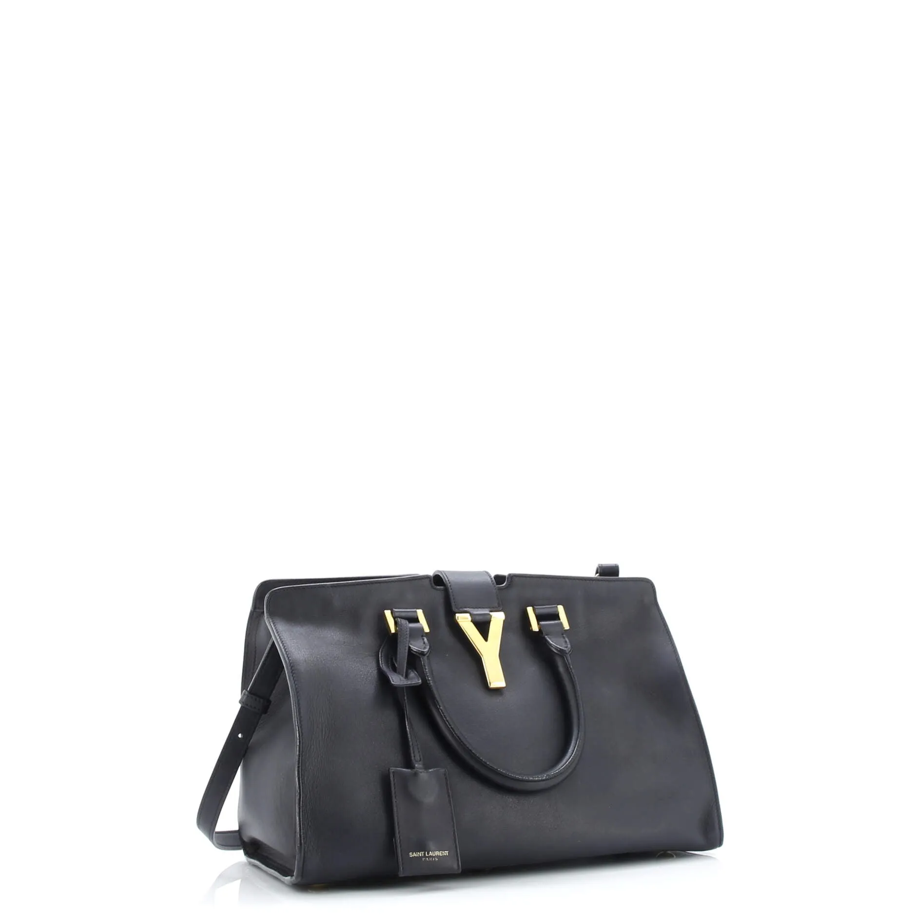 Classic Y Cabas Leather Small