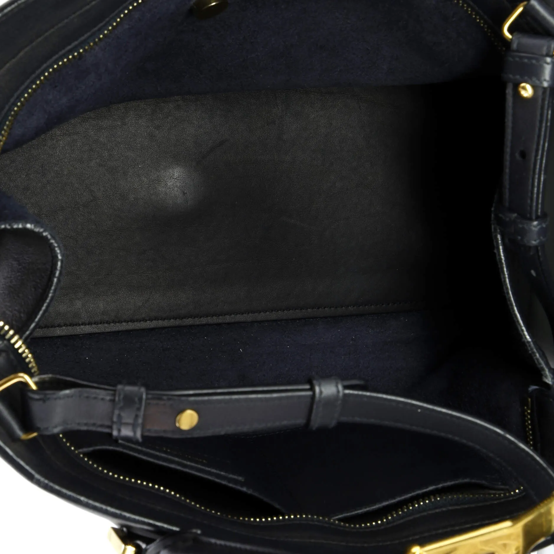 Classic Y Cabas Leather Small