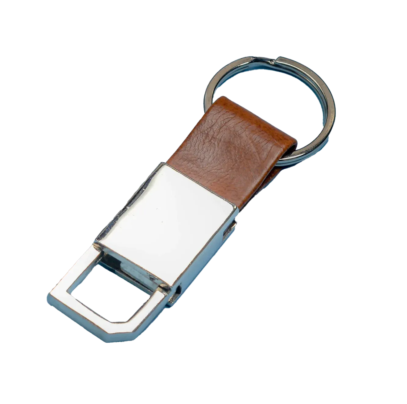 Classy Hardcover Diary   Classic Metal Pen   Classy Leather Metal Keychain - Tan