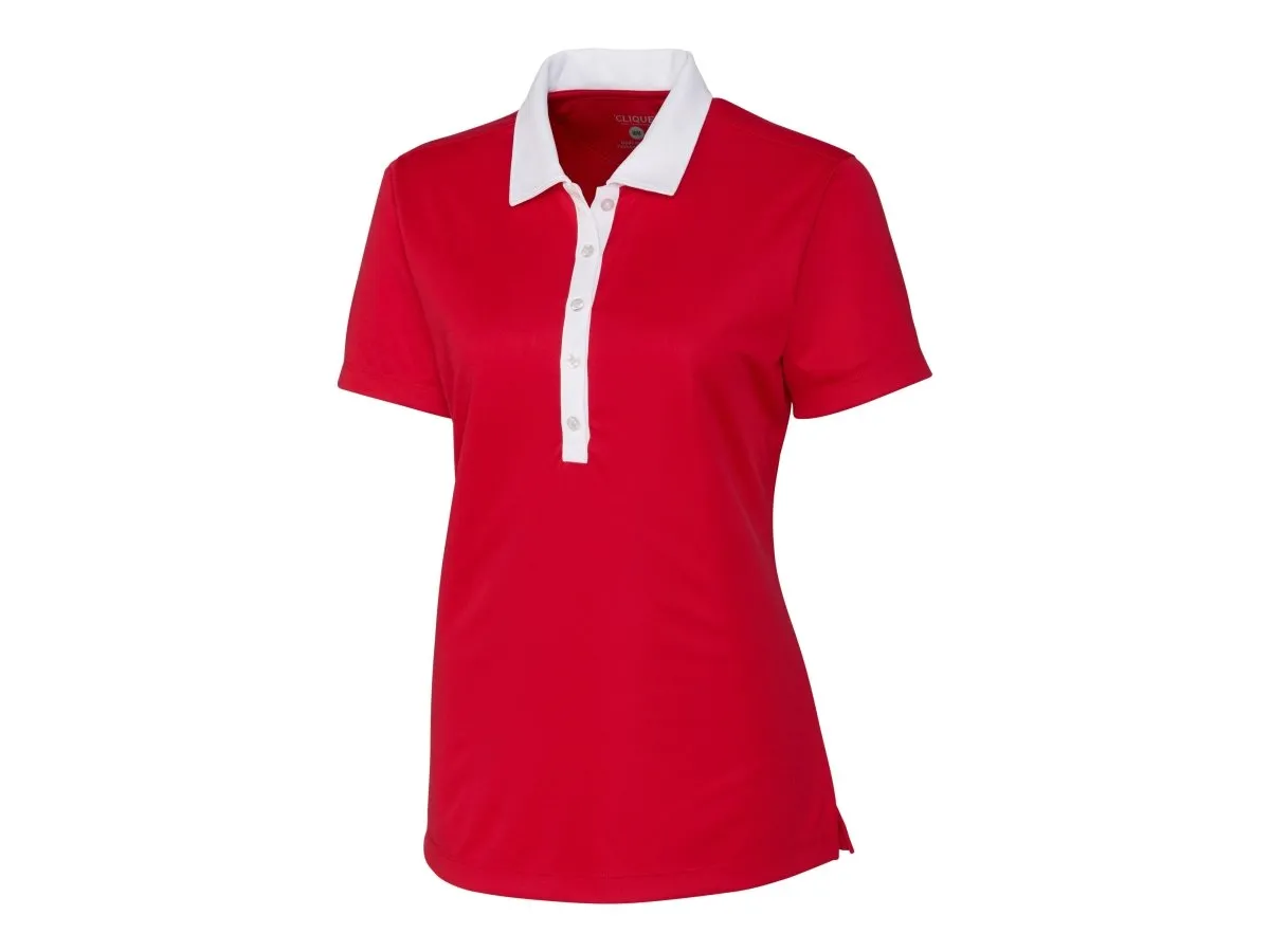 Clique Women's Parma Colorblock Tech Jersey  Polo