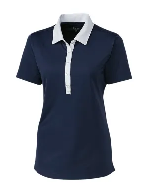 Clique Women's Parma Colorblock Tech Jersey  Polo