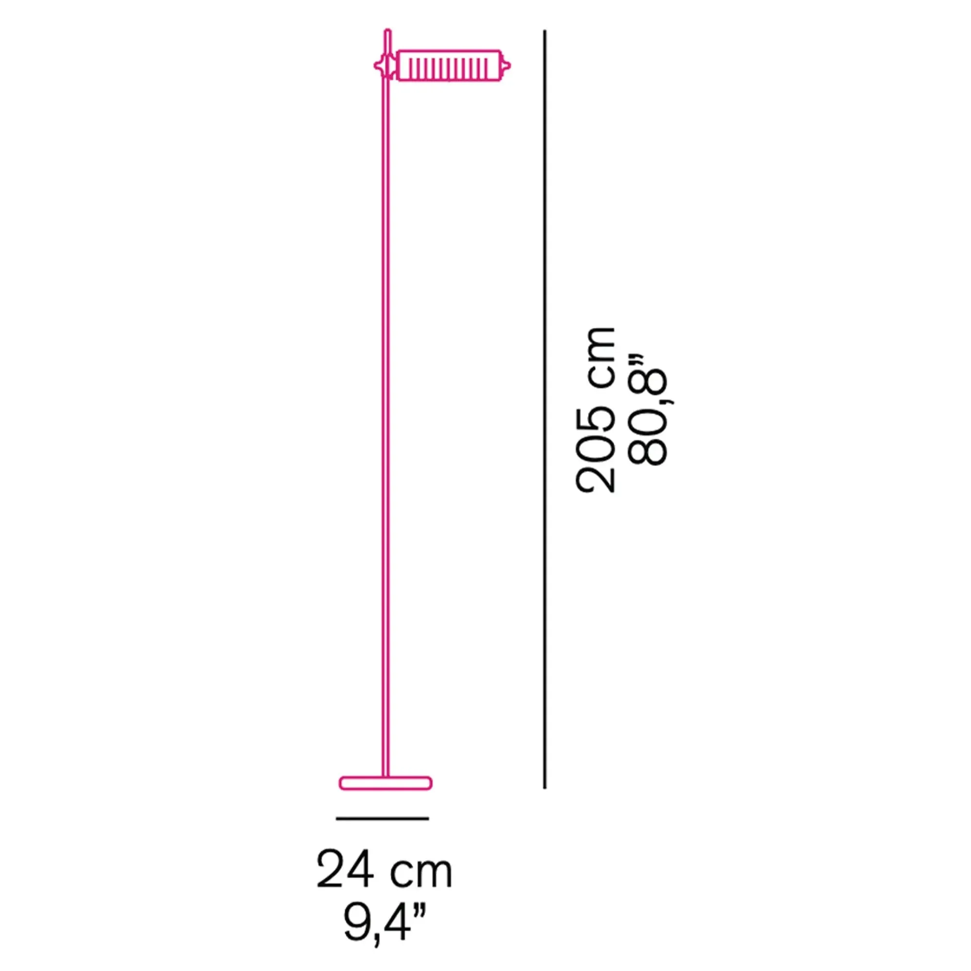 Colombo 626/L - Floor Lamp