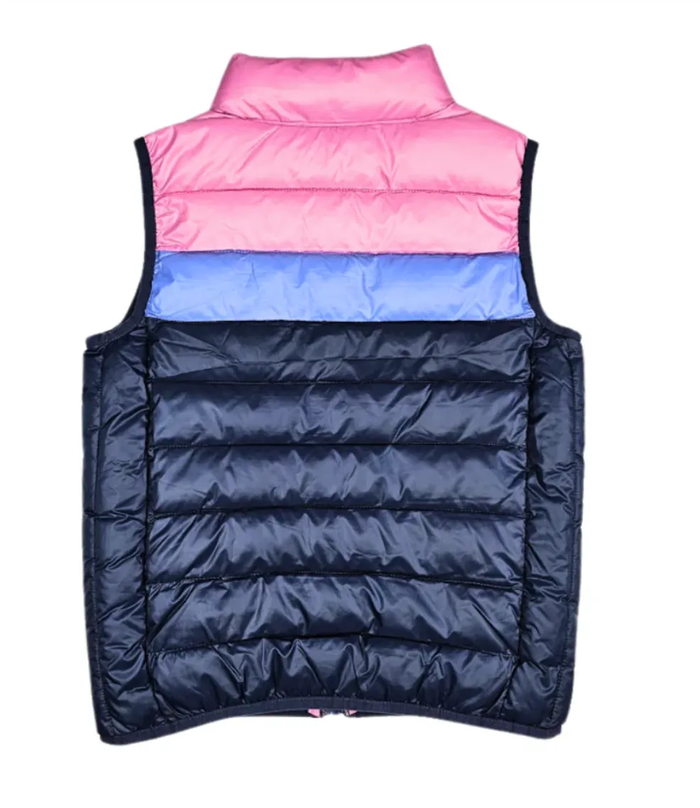 Color Kids Pink Lilac Colorblock Vest