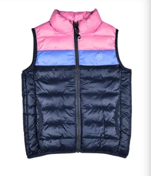 Color Kids Pink Lilac Colorblock Vest
