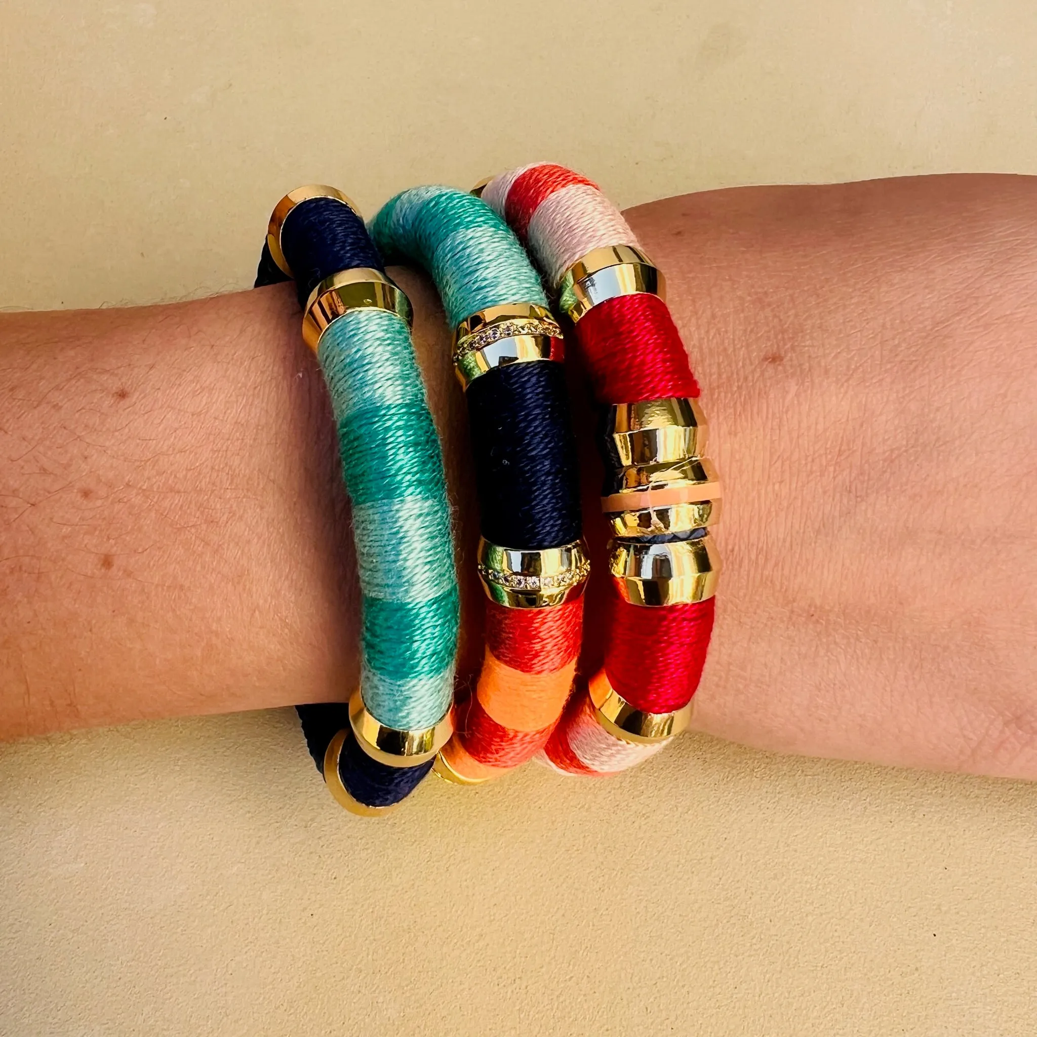 Colorblock Bracelet Blue Lagoon