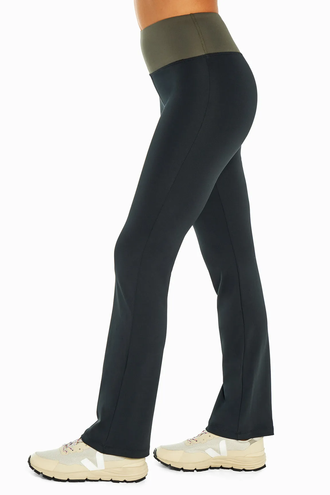 Colorblock Flare Pant