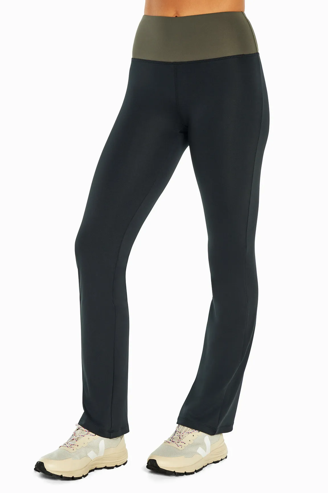 Colorblock Flare Pant