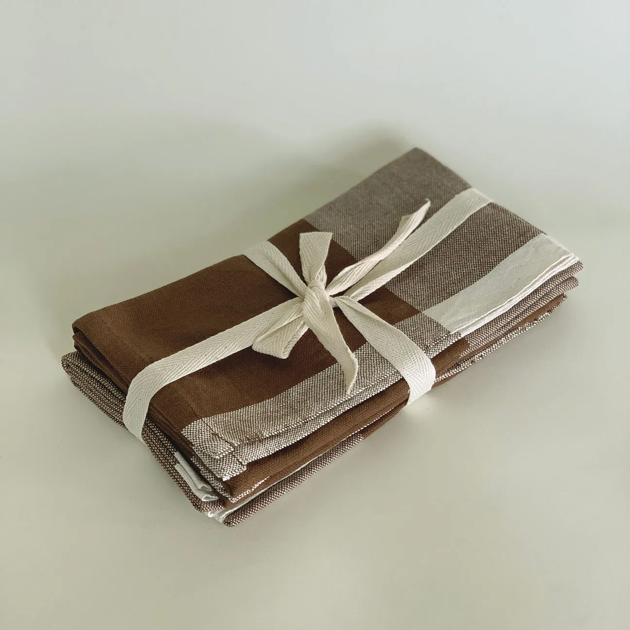 Colorblock Napkins - Set of 4, Earth/Kora