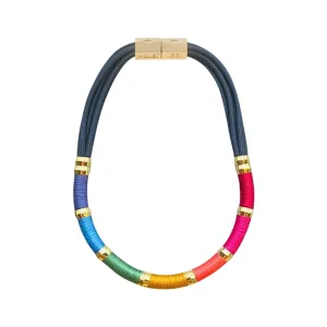 Colorblock Necklace- Painters Palette