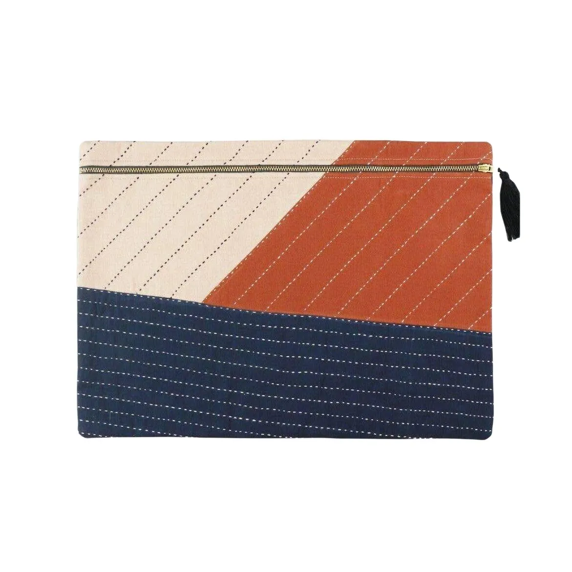 Colorblock Oversided Clutch
