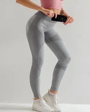 ColorBlock Seamless High Waisted Leggings