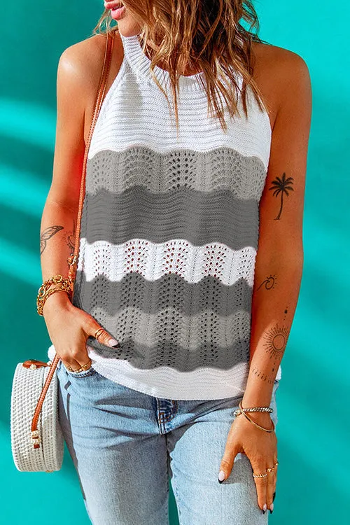 Colorblock Tank Top