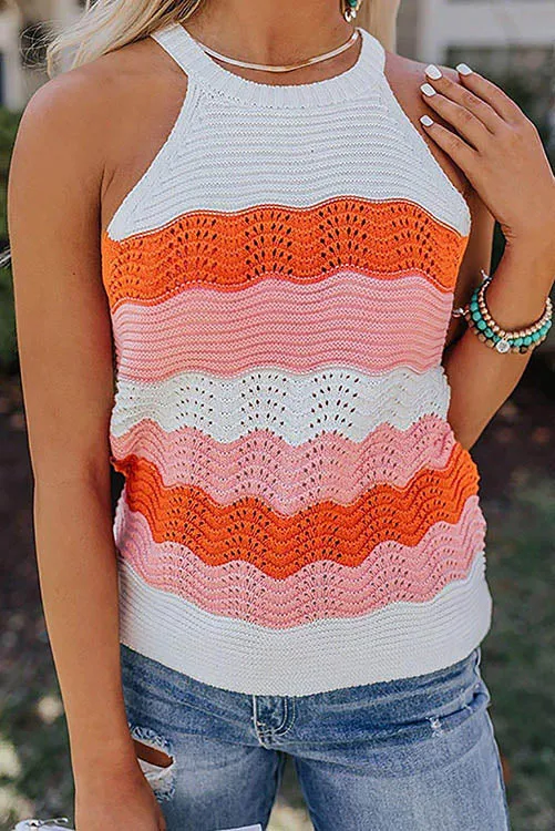 Colorblock Tank Top