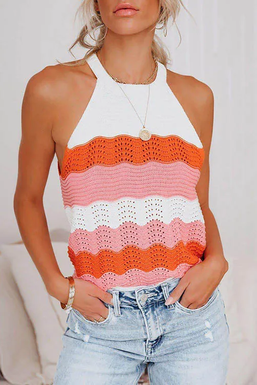 Colorblock Tank Top