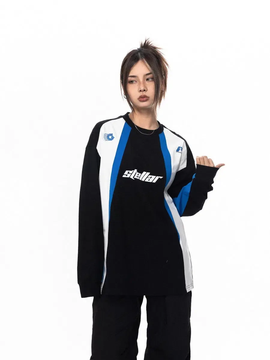 Colorblock Varsity T-Shirt