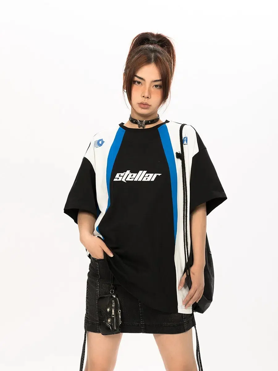 Colorblock Varsity T-Shirt