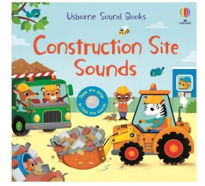 Construction Site Sounds (Sound Books) - Board book