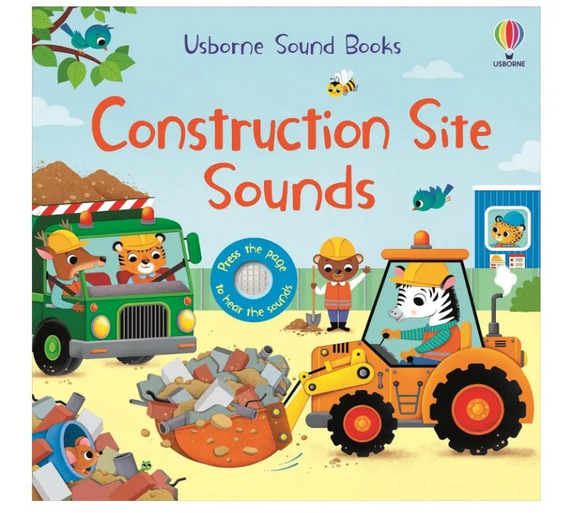 Construction Site Sounds (Sound Books) - Board book