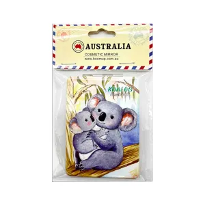 Cosmetic Mirror Rectangle Koala White