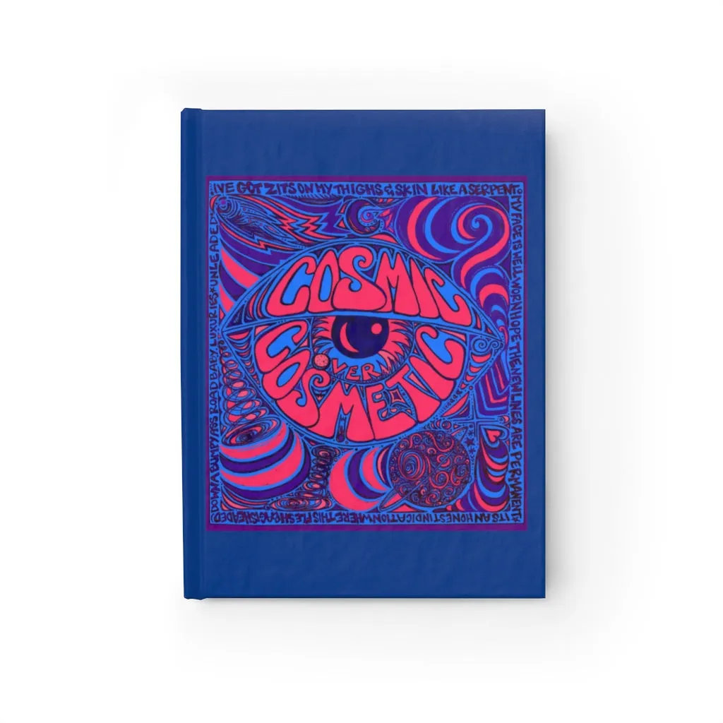 Cosmic Over Cosmetic Journal - Purple Neon Deep