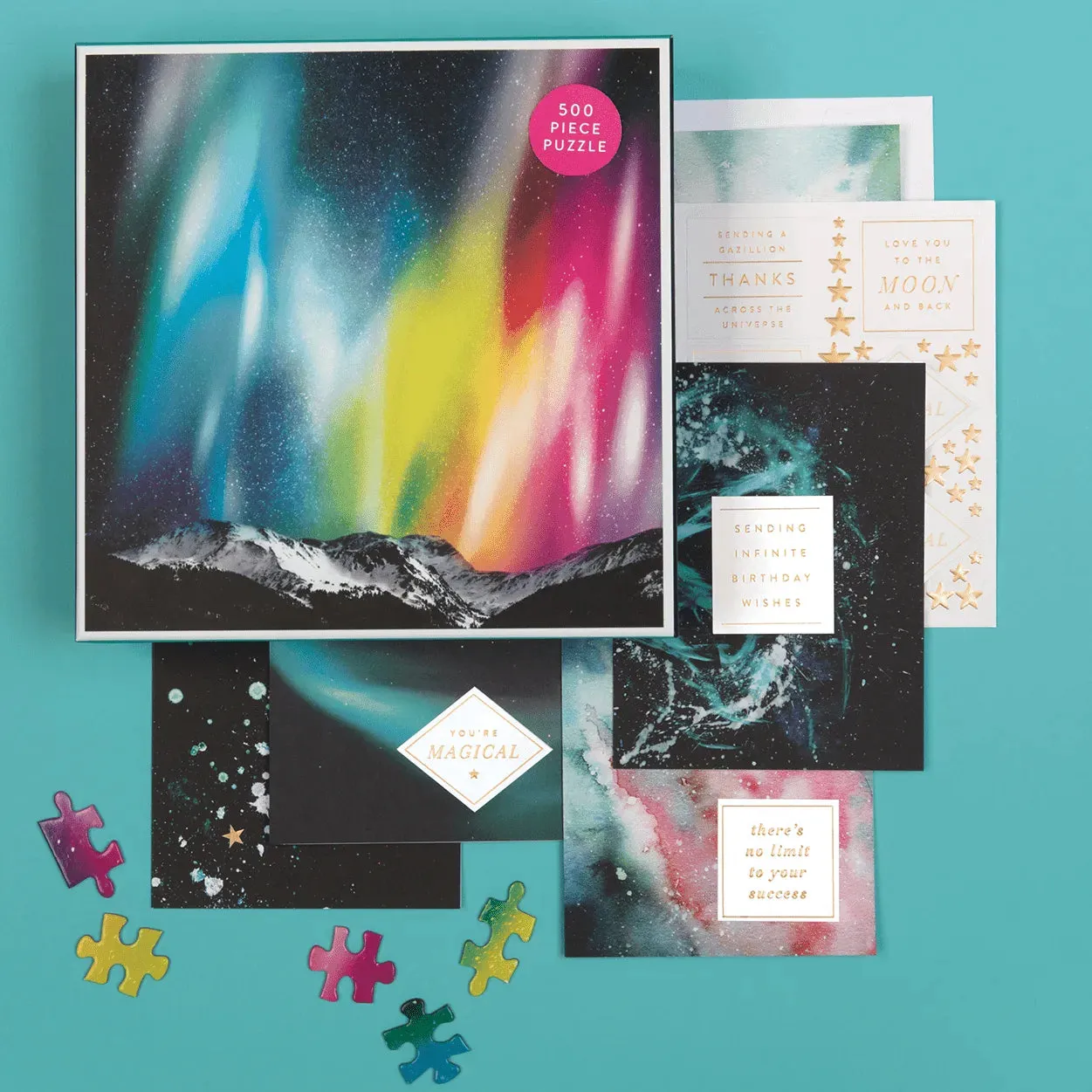 Cosmos Sticky Notes Hardcover Book