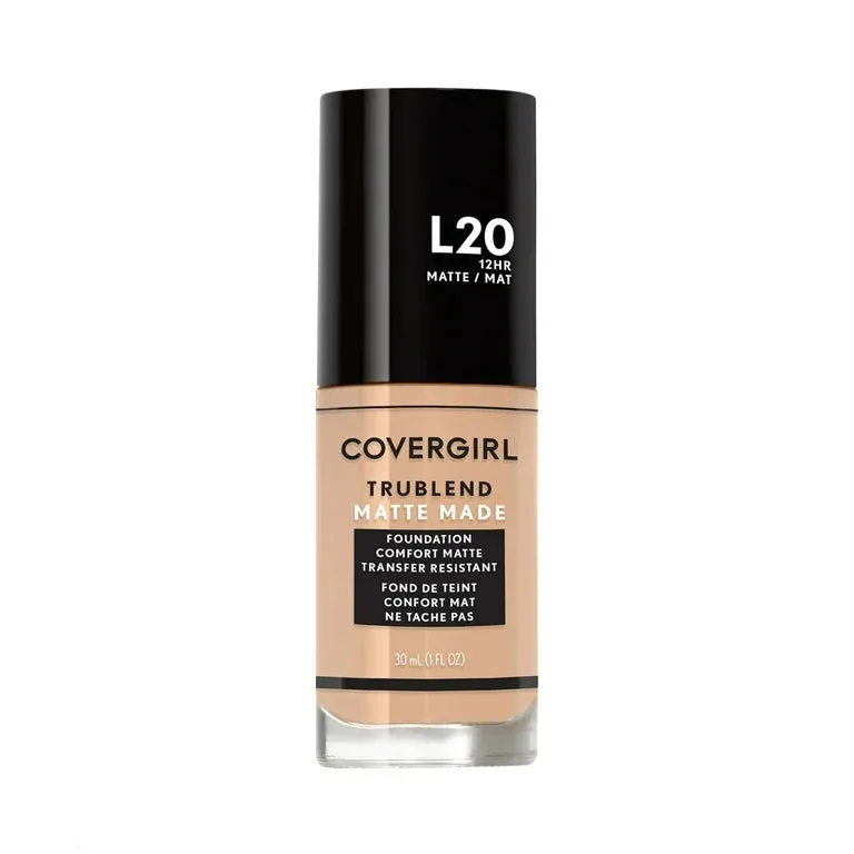 CoverGirl TruBlend Matte Made Liquid Foundation L20