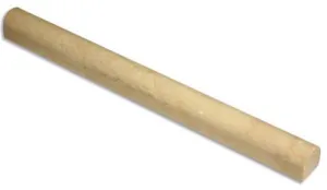 Crema Marfil 12" Bullnose Liner Polished